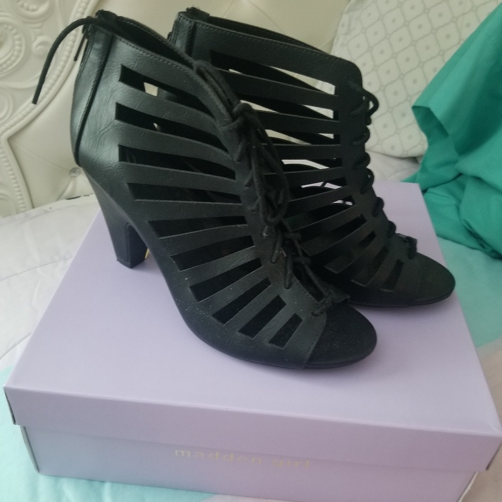 Black Strappy heels